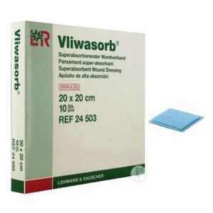VLIWASORB (APOSITO ULTRA ABSORVENTE) 20cm X 20cm UNIDAD