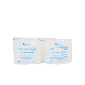APOSITO ABSORBENTE NO TEJIDOS ESTERIL 10cm X 10cm X 25 UNIDADES