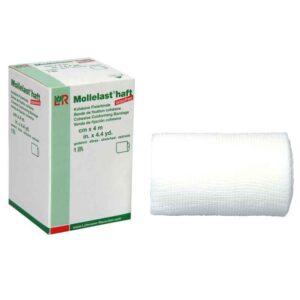 VENDA COHESIVA MOLLELAST HALF 2 VIAS 8 cm X 4 mtrs