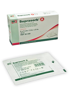 SUPRASORB A (ALGINATO DE CALCIO) 5cm X 5cm X 1 UNIDAD