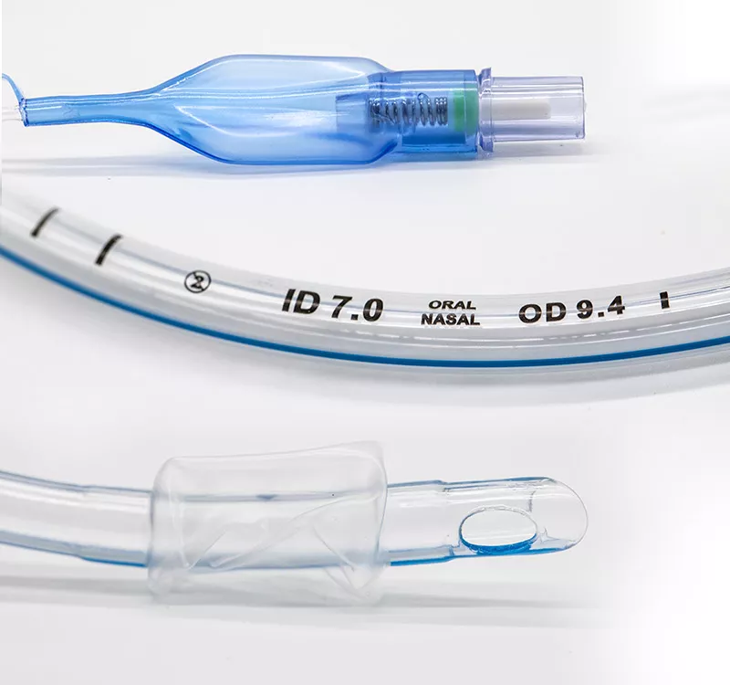 TRAQUEOTUBO TUBO ENDOTRAQUEAL CON CUFF (con balón) NO CILINDRICO ESTERIL UNIDAD